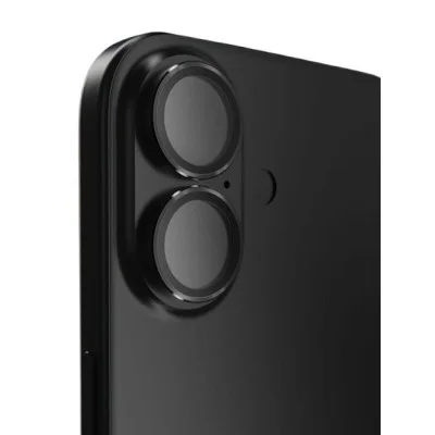 Bodyguardz Apex Individual Camera Lens Protector For Iphone 16 & 16 Plus - Black